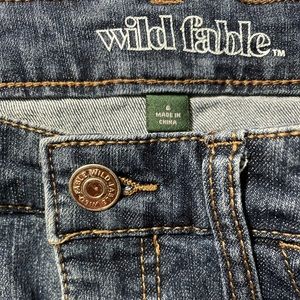 Wild Fable mid rise jean short